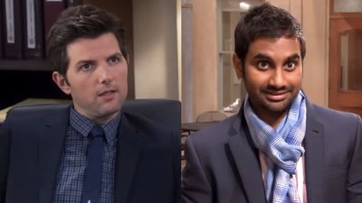 The Intense Ritual Adam Scott Had When Flubbing A Line On Parks And Recreation (And The Funny Way Aziz Ansari Reacted)