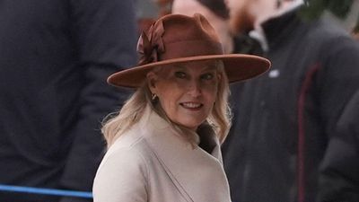 Duchess Sophie just mastered comfy quiet luxury for winter with suede knee boots and a timeless winter coat