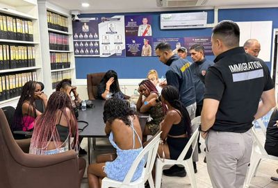 Foreign women arrested in Pattaya prostitution sweep