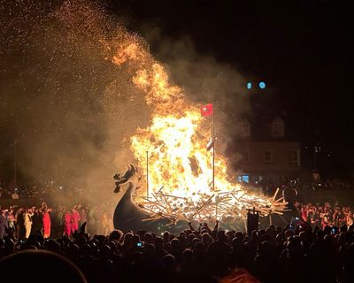 ‘It’s bigger than Hogmanay’: Shetland’s Up Helly Aa Viking fire festival