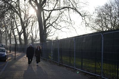 Outrage at ‘grotesque’ fencing around London park to stop New Year’s Eve revelry