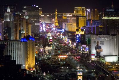 Las Vegas’ struggling tourism industry posts another worrying stat during what should have been city’s busiest month of the year
