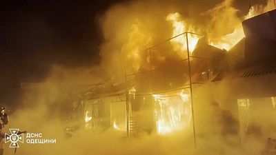 Six injured in Russian drone strikes on Odesa