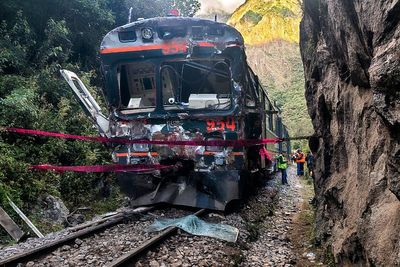 One dead and 40 injured in head-on train collision near Machu Picchu