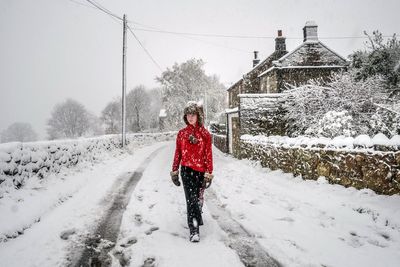 New Year snow forecast for much of UK after Met Office weather warnings