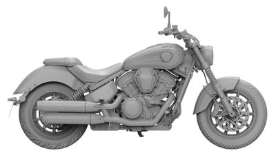 This Retro-Looking Cruiser Is Packing a V4 Engine, Not a V-Twin Like We Would've Guessed