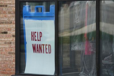 US applications for jobless benefits fell below 200,000 last week with layoffs historically low