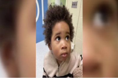 Cops trying to reunite toddler left behind by would-be car thief in LA with his family in time for the new year