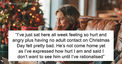 Guy Sparks Drama By Ditching Wife And Kid On X-Mas To Be With His 4YO, Wife Questions Relationship