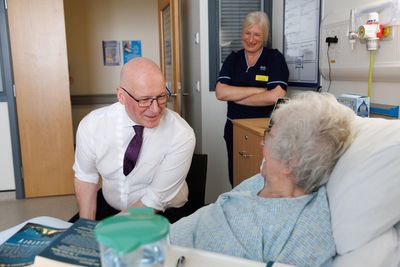 We’re making headway on reducing NHS waiting times, says Swinney