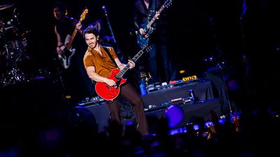 “I learned to play everything on it. We wrote our first song as Jonas Brother on that guitar”: In the mid-2000s, the Jonas Brothers exploded onto the scene as a guitar-slinging band for teens – Kevin Jonas looks back on the guitar that started it all