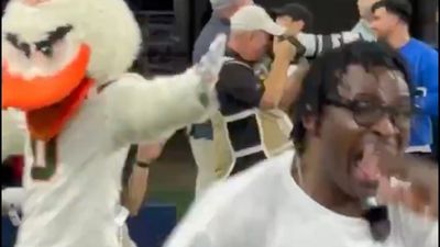Michael Irvin Could Not Contain Himself After Keionte Scott’s CFP Pick-Six For Miami