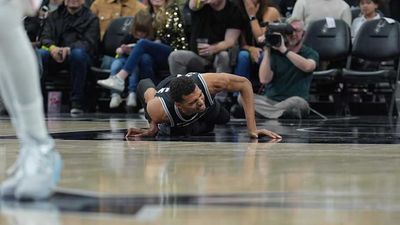 Spurs Star Victor Wembanyama Avoids Major Injury After Hyperextending His Knee