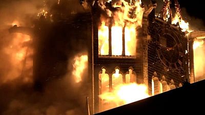 Historic church in central Amsterdam burned down on New Year’s Day