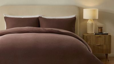 I Wasn't Sure About Muslin Bedding, but This Dreamy DUSK Duvet Cover Set Has Me Converted