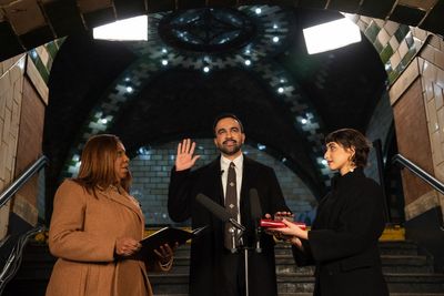 Watch: Zohran Mamdani becomes first New York mayor to be sworn in on the Quran