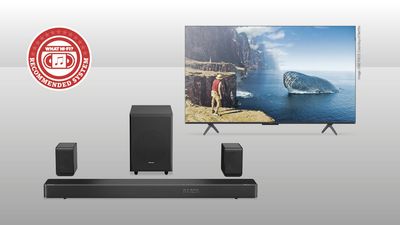 This cheap home cinema system combines an Award-winning Mini LED TV and Dolby Atmos sound bar with devastatingly good results