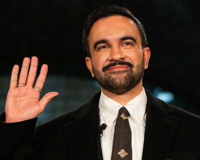 Zohran Mamdani vows to govern New York ‘expansively and audaciously’ after being sworn in by Bernie Sanders –as it happened