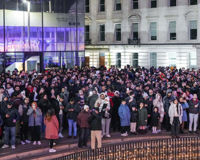 Birmingham revellers turn out for non-existent fireworks – for second new year in a row