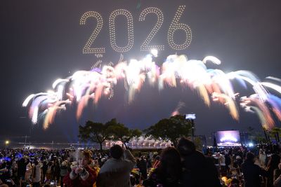 A DIY drone stunt overshadowed the world’s New Year celebrations