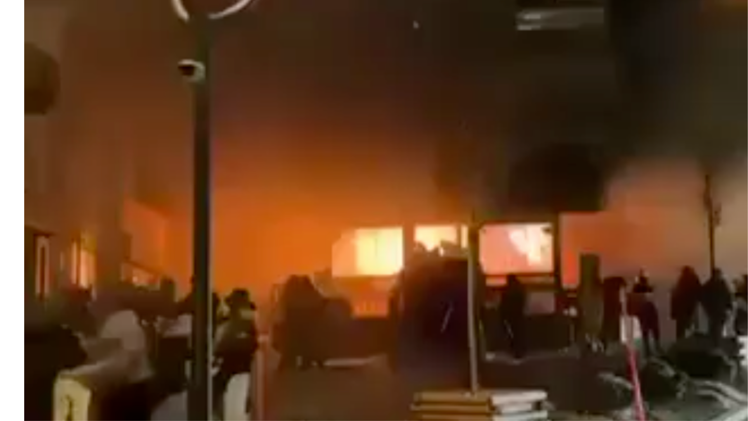 Swiss Ski Resort New Year Blaze Turns Party Into…