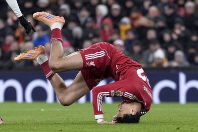 Slot glad Hugo Ekitike stayed on feet despite missed chance to claim penalty