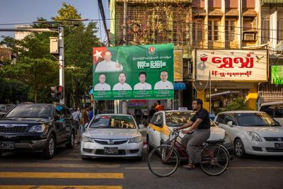 ‘We are always living in fear’: inside Myanmar’s ‘sham’ election