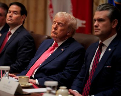 Trump news at a glance: president denies falling asleep in public meetings as he defends ‘perfect’ health