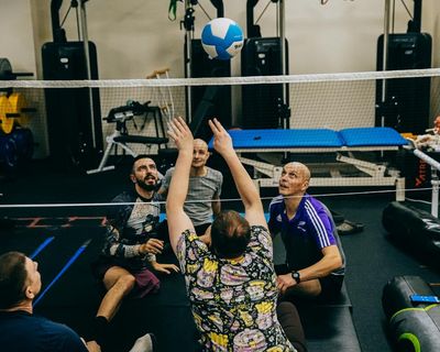 ‘Truly humbling’: inside the centre where UK medics are helping Ukrainian amputees