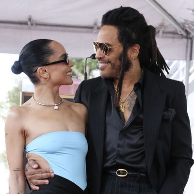 Zoë Kravitz's Dad, Lenny Kravitz, Thinks She and Harry Styles Are a "Great Match" and "Make Each Other Really Happy"