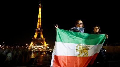 France's Iranian diaspora divided over deadly protests back home