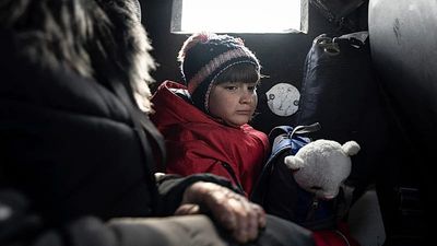 Ukraine orders evacuation of 3,000 children and parents from two regions as Russian forces advance
