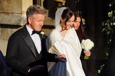 Gordon Ramsay gushes over 'wonderful guests' at Holly Ramsay's wedding - despite Peaty family feud