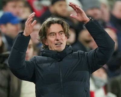 Thomas Frank admits ‘it’s difficult to enjoy’ being Tottenham head coach