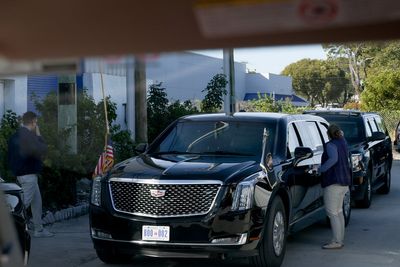 Trump shops for imported marble for White House ballroom ‘at his own expense’