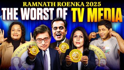 Ramnath Roenka Awards 2025 | The worst of Indian TV journalism ft. @thedeshbhakt