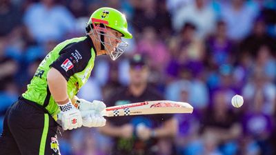 Warner's huge ton in vain as Hurricanes silence Thunder