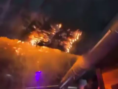 Swiss Bar Fire Tragedy: Videos Show Partygoers Still Dancing and Filming Instead of Fleeing as Ceiling Burns