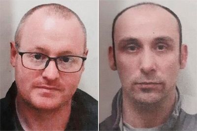 Convicted murderer among two inmates on run after absconding from prison on New Year’s Day