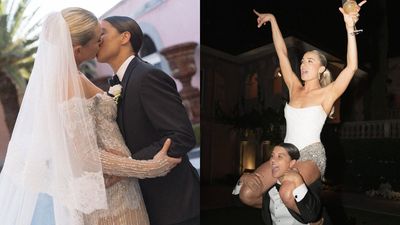 Sam Kerr & Kristie Mewis Shared More Snaps From Their Wedding & Yes, I’m Still Sobbing