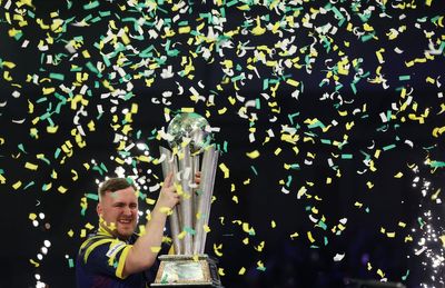Luke Littler retains World Darts Championship title after crushing win over Gian van Veen