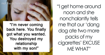 Family Drama Ensues When A Man’s Mom Can’t Follow A Single Rule In His Home