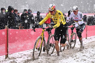 Wout van Aert undergoes successful surgery on fractured ankle following snowy cyclo-cross crash