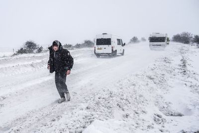 UK weather mapped: Yellow warnings for snow and ice still in place amid fears of power cuts