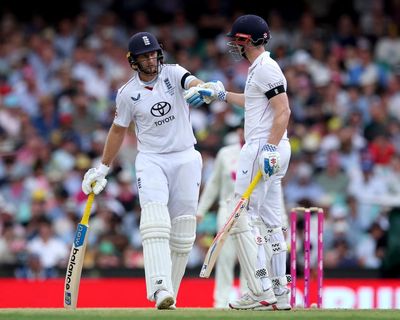 Root and Brook star for England before storm halts Ashes charge against Australia