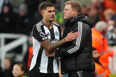 Eddie Howe hails ‘special’ Bruno Guimaraes after Newcastle skipper sinks Palace