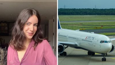 Woman boards Delta flight. Mid-way she looks over, can’t believe what seatmate is doing to pass the time: ‘This feels dangerous’
