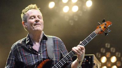 Led Zeppelin bassist John Paul Jones is auctioning off a load of studio equipment including a bass amp with speakers that were blown after being left at Dave Grohl's house