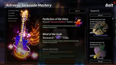 Complete Fisch Astraeus Serenade Mastery Guide