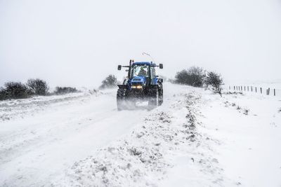 Schools shut and travel disrupted as northern Scotland hit by heavy snow